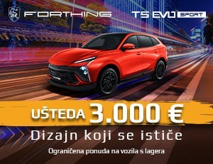UŠTEDA 3.000€ na Forthing T5 EVO Sport